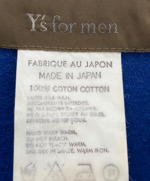 Y's for men（ワイズフォーメン）Y's for men (ワイズフォーメン) 半袖カットソー ブルー サイズ:FREEの古着・服飾アイテム