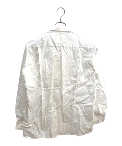 Yohji Yamamoto pour homme（ヨウジヤマモト プールオム）Yohji Yamamoto pour homme (ヨウジヤマモト プールオム) オープンカラーシャツ ホワイト サイズ:Lの古着・服飾アイテム