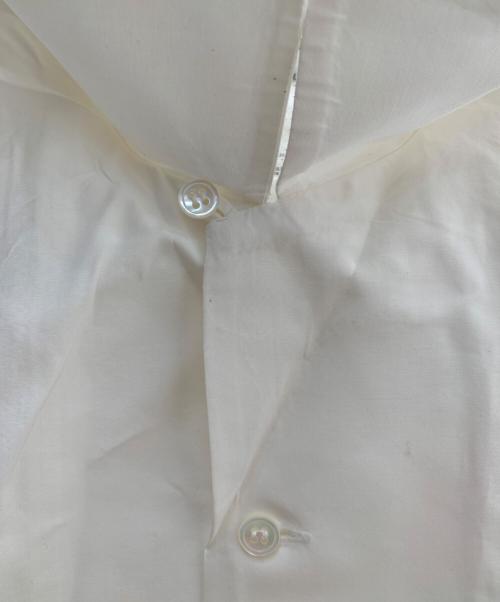 Yohji Yamamoto pour homme（ヨウジヤマモト プールオム）Yohji Yamamoto pour homme (ヨウジヤマモト プールオム) オープンカラーシャツ ホワイト サイズ:Lの古着・服飾アイテム