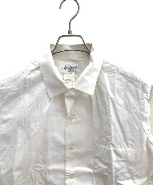 Yohji Yamamoto pour homme（ヨウジヤマモト プールオム）Yohji Yamamoto pour homme (ヨウジヤマモト プールオム) オープンカラーシャツ ホワイト サイズ:Lの古着・服飾アイテム