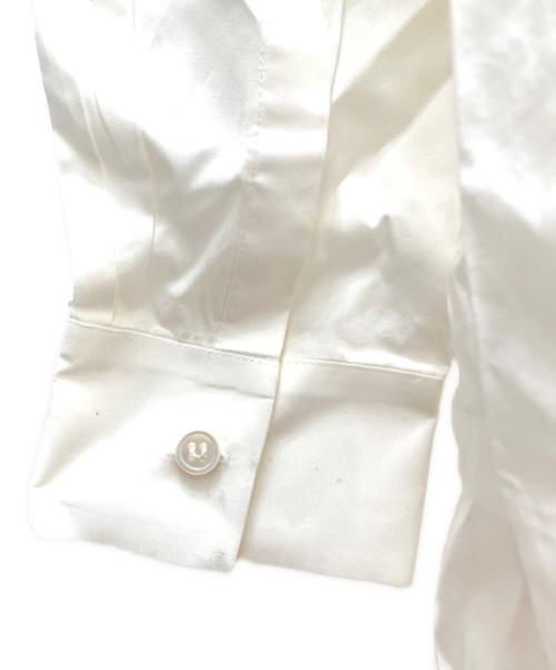 Yohji Yamamoto pour homme（ヨウジヤマモト プールオム）Yohji Yamamoto pour homme (ヨウジヤマモト プールオム) オープンカラーシャツ ホワイト サイズ:Lの古着・服飾アイテム