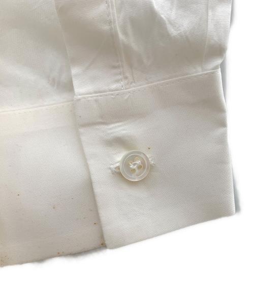 Yohji Yamamoto pour homme（ヨウジヤマモト プールオム）Yohji Yamamoto pour homme (ヨウジヤマモト プールオム) オープンカラーシャツ ホワイト サイズ:Lの古着・服飾アイテム