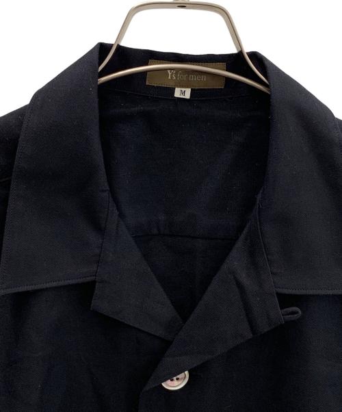 Y's for men（ワイズフォーメン）Y'S for men (ワイズフォーメン) 長袖シャツ ブラック サイズ:Ｍの古着・服飾アイテム