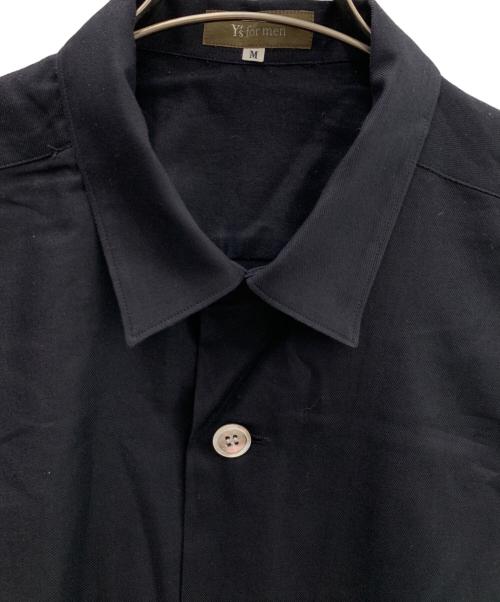 Y's for men（ワイズフォーメン）Y'S for men (ワイズフォーメン) 長袖シャツ ブラック サイズ:Ｍの古着・服飾アイテム