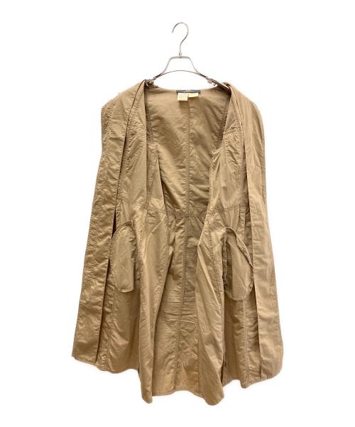 MaxMara（マックスマーラ）MaxMara (マックスマーラ) シャツワンピース ベージュ サイズ:40の古着・服飾アイテム