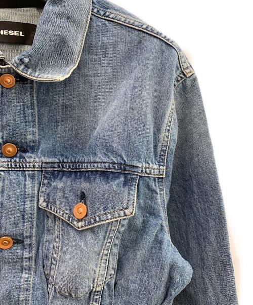 DIESEL（ディーゼル）DIESEL (ディーゼル) デニムジャケット インディゴ サイズ:Ｍの古着・服飾アイテム
