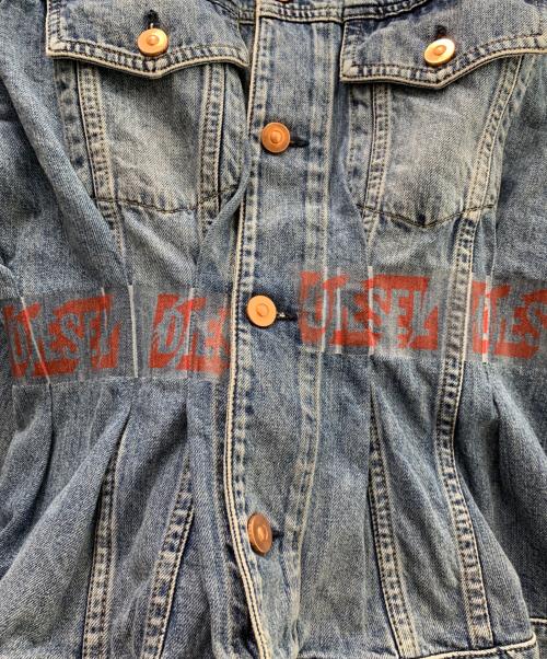 DIESEL（ディーゼル）DIESEL (ディーゼル) デニムジャケット インディゴ サイズ:Ｍの古着・服飾アイテム