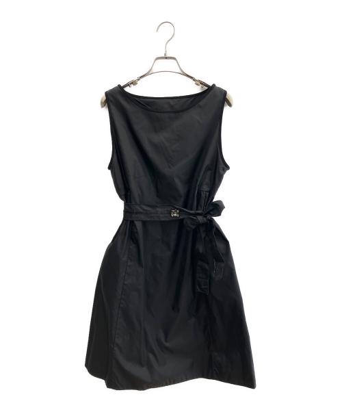 'S Max Mara（エスマックスマーラ）'S Max Mara (エスマックスマーラ) ノースリーブワンピース ブラック サイズ:不明の古着・服飾アイテム