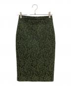 MSGMエムエスジーエム）の古着「タイトスカート」｜グリーン