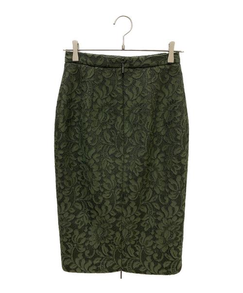 MSGM（エムエスジーエム）MSGM (エムエスジーエム) タイトスカート グリーン サイズ:40の古着・服飾アイテム