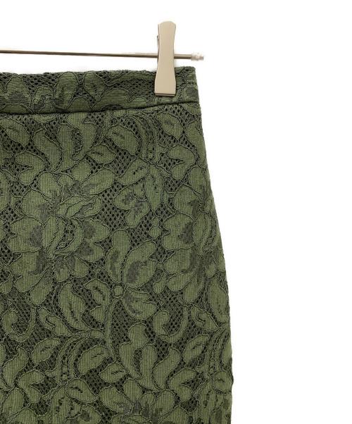 MSGM（エムエスジーエム）MSGM (エムエスジーエム) タイトスカート グリーン サイズ:40の古着・服飾アイテム