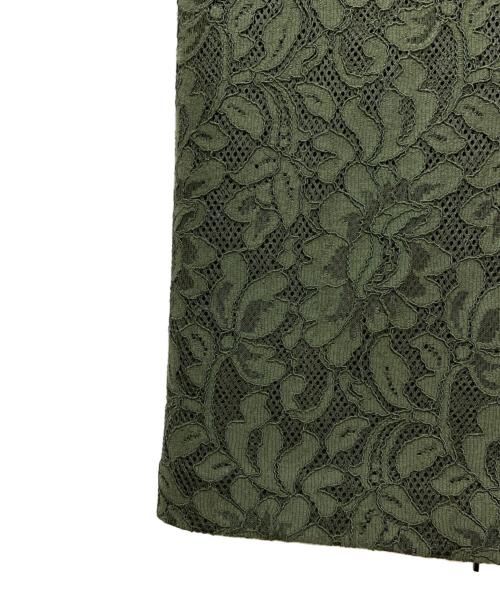 MSGM（エムエスジーエム）MSGM (エムエスジーエム) タイトスカート グリーン サイズ:40の古着・服飾アイテム