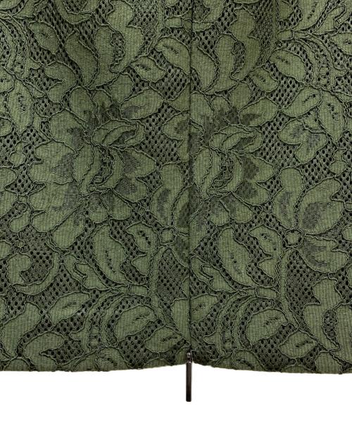 MSGM（エムエスジーエム）MSGM (エムエスジーエム) タイトスカート グリーン サイズ:40の古着・服飾アイテム