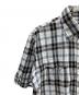 中古・古着 BURBERRY BLACK LABEL (バーバリーブラックレーベル) 半袖シャツ ホワイトブルー サイズ:Ｍ：4500円