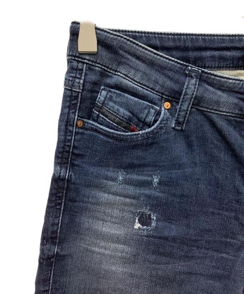 DIESEL（ディーゼル）DIESEL (ディーゼル) デニムパンツ インディゴ サイズ:63.5cm (W25)の古着・服飾アイテム