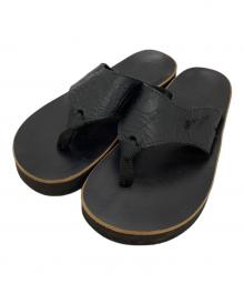 The Sandalman（ザサンダルマン）の古着「ホーウィンクロムエクセルレザーサンダル」｜ブラック