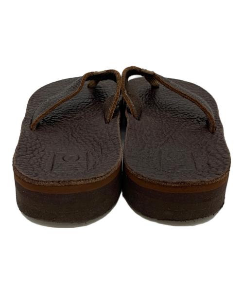 The Sandalman（ザサンダルマン）THE SANDALMAN (ザサンダルマン) クロムエクセルレザーサンダル ブラウン サイズ:27の古着・服飾アイテム