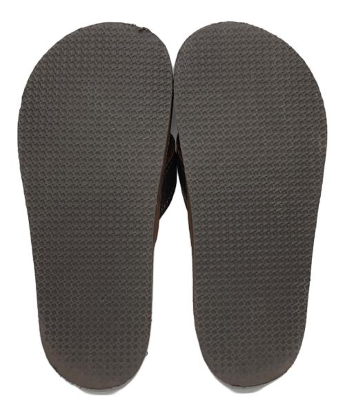 The Sandalman（ザサンダルマン）THE SANDALMAN (ザサンダルマン) クロムエクセルレザーサンダル ブラウン サイズ:27の古着・服飾アイテム