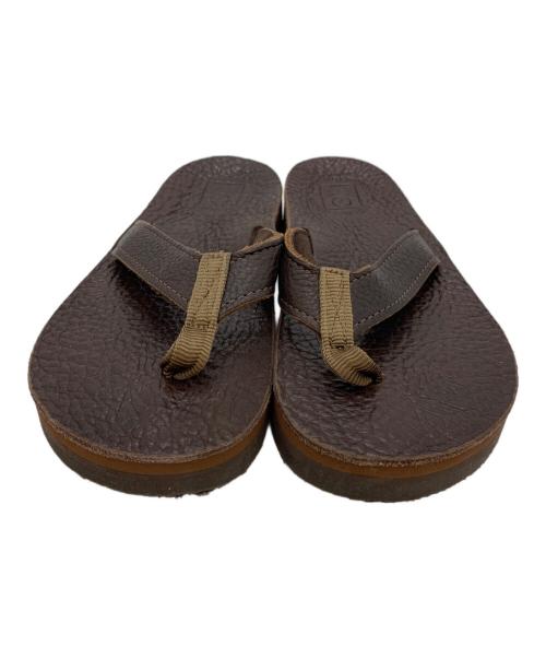 The Sandalman（ザサンダルマン）THE SANDALMAN (ザサンダルマン) クロムエクセルレザーサンダル ブラウン サイズ:27の古着・服飾アイテム