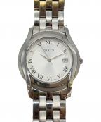 GUCCIグッチ）の古着「腕時計 SSブレスレット」｜ホワイト