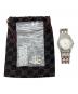 中古・古着 GUCCI (グッチ) 腕時計 SSブレスレット ホワイト：10000円