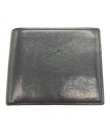 PAUL SMITH（ポールスミス）の古着「2つ折り財布」｜ブラック