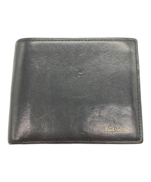 PAUL SMITH（ポールスミス）Paul Smith (ポールスミス) 2つ折り財布 ブラックの古着・服飾アイテム