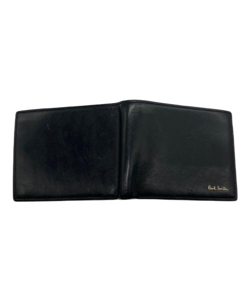PAUL SMITH（ポールスミス）Paul Smith (ポールスミス) 2つ折り財布 ブラックの古着・服飾アイテム