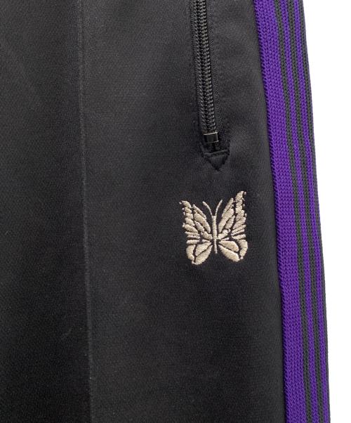 Needles（ニードルズ）Needles (ニードルズ) トラックパンツ　	ジーンズファクトリー別注 ブルー×ブラック サイズ:Ｍの古着・服飾アイテム