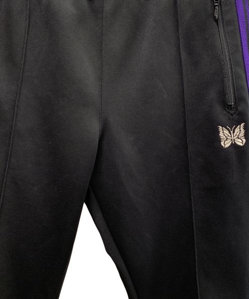 Needles（ニードルズ）Needles (ニードルズ) トラックパンツ　	ジーンズファクトリー別注 ブルー×ブラック サイズ:Ｍの古着・服飾アイテム