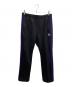 Needles（ニードルズ）の古着「トラックパンツ　	ジーンズファクトリー別注」｜ブルー×ブラック