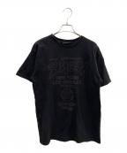 stussyステューシー）の古着「半袖Tシャツ」｜ブラック