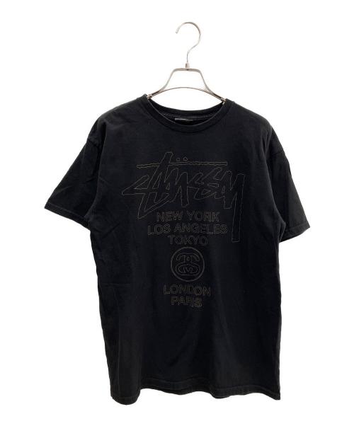 stussy（ステューシー）stussy (ステューシー) 半袖Tシャツ ブラック サイズ:Ｍの古着・服飾アイテム
