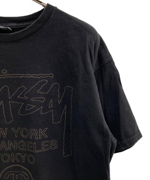 stussy（ステューシー）stussy (ステューシー) 半袖Tシャツ ブラック サイズ:Ｍの古着・服飾アイテム