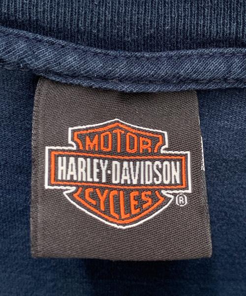 HARLEY-DAVIDSON（ハーレーダビッドソン）HARLEY-DAVIDSON (ハーレーダビッドソン) プリントTシャツ ネイビー サイズ:不明の古着・服飾アイテム