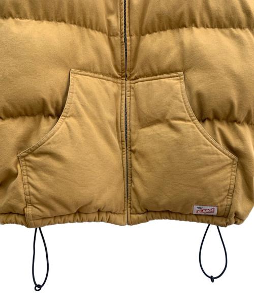 X-LARGE（エクストララージ）X-LARGE (エクストララージ) ACTIVE DUCK PUFFER JACKET ベージュ×ブラック サイズ:XLの古着・服飾アイテム