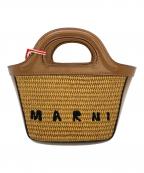 MARNIマルニ）の古着「ブラウン Tropicalia Bag Micro」｜ブラウン×ベージュ