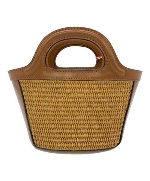 MARNI（マルニ）MARNI (マルニ) ブラウン Tropicalia Bag Micro ブラウン×ベージュの古着・服飾アイテム