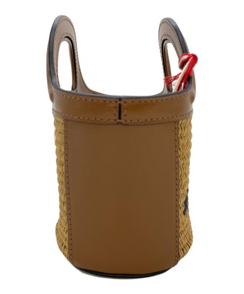 MARNI（マルニ）MARNI (マルニ) ブラウン Tropicalia Bag Micro ブラウン×ベージュの古着・服飾アイテム