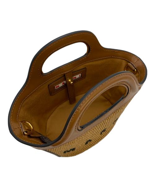 MARNI（マルニ）MARNI (マルニ) ブラウン Tropicalia Bag Micro ブラウン×ベージュの古着・服飾アイテム