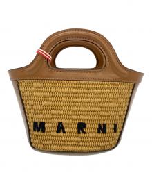 MARNI（マルニ）の古着「ブラウン Tropicalia Bag Micro」｜ブラウン×ベージュ