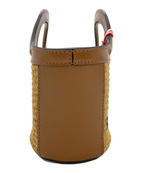 MARNI（マルニ）MARNI (マルニ) ブラウン Tropicalia Bag Micro ブラウン×ベージュの古着・服飾アイテム