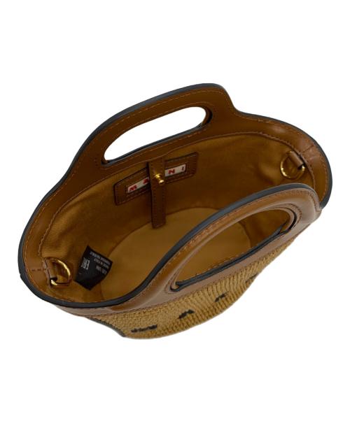 MARNI（マルニ）MARNI (マルニ) ブラウン Tropicalia Bag Micro ブラウン×ベージュの古着・服飾アイテム