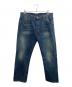 LEVI'S VINTAGE CLOTHING（リーバイス ビンテージ クロージング）の古着「セルビッチデニムパンツ 66年モデル BIG E ボタン裏093」｜インディゴ