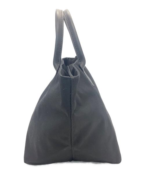 Herve Chapelier（エルベシャプリエ）Herve Chapelier (エルベシャプリエ) ハンドバッグ ブラックの古着・服飾アイテム