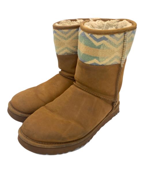 UGG（アグ）UGG (アグ) PENDLETON (ペンドルトン) ブーツ ブラウン サイズ:27の古着・服飾アイテム