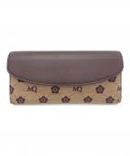 MARY QUANTマリークヮント）の古着「長財布」｜ブラウン