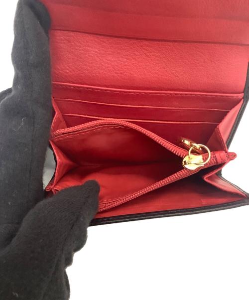 Christian Dior（クリスチャン ディオール）Christian Dior (クリスチャン ディオール) コンパクトウォレット ブラックの古着・服飾アイテム
