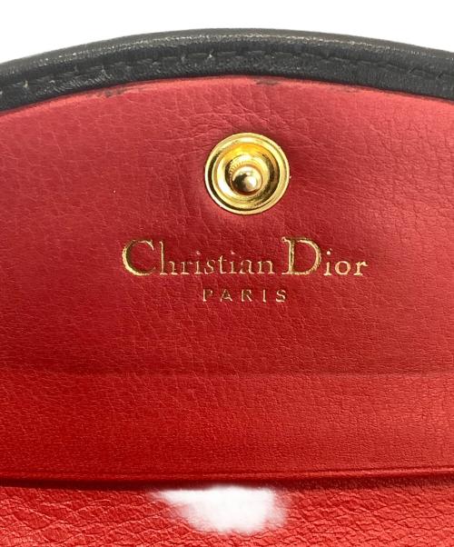 Christian Dior（クリスチャン ディオール）Christian Dior (クリスチャン ディオール) コンパクトウォレット ブラックの古着・服飾アイテム