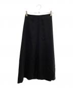 EVERYDAY I LIKE.エヴリデイ アイ ライク）の古着「EVERYDAY I LIKE Flare スカート」｜ブラック